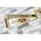 Kingston Brass KS6022CML Wall Mount Tub Faucet, Polished Brass KS6022CML - alternate 4